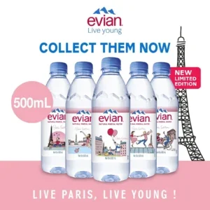 evians Live Paris Live Young Limited Edition Collection Key Visual