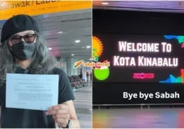 fahmi reza kena halau dari sabah