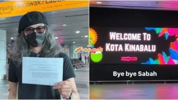 fahmi reza kena halau dari sabah