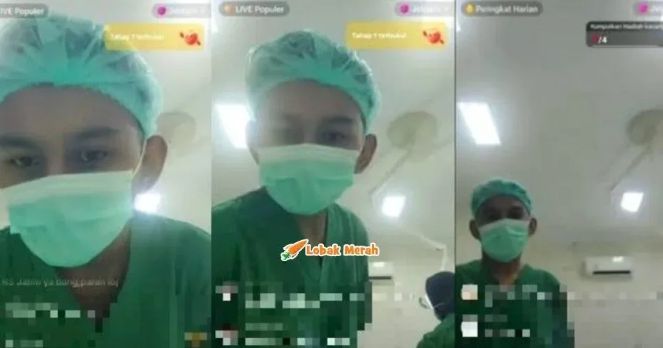 “Bayinya sudah keluar” – Jururawat Buat Live & Sempat Baca Komen Masa Jahit Pesakit Bersalin Czer