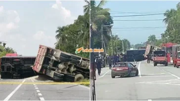 jalan sempit lori pandu laju nahas fru