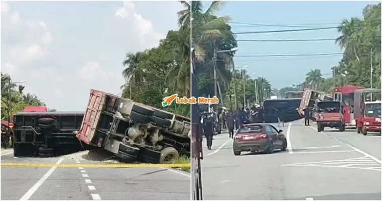 jalan sempit lori pandu laju nahas fru