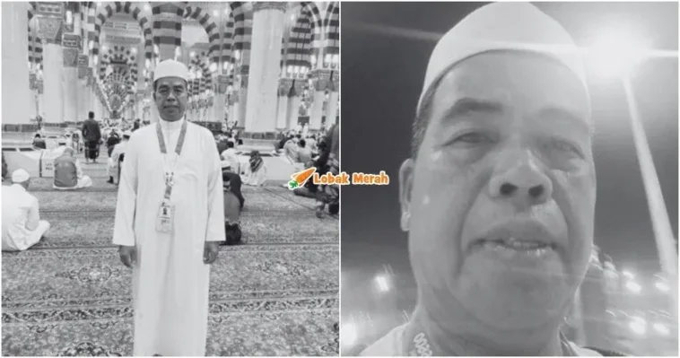jemaah haji malaysia meninggal seminit sebelum azan subuh
