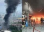 kebakaran bengkel motosikal dan kereta
