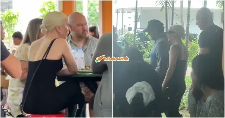 lady gaga lepak medan selera