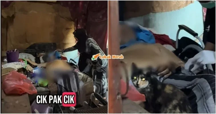 pakcik tinggal sendirian netizen sebak1