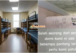 pantang larang asrama seniora rupanya penanggal