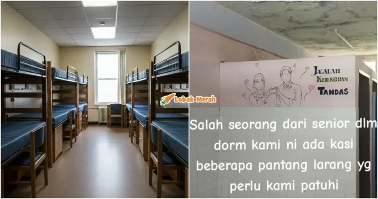 pantang larang asrama seniora rupanya penanggal