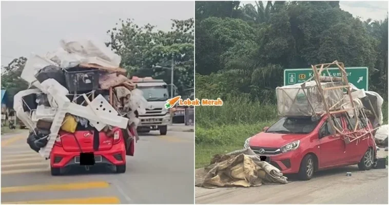 pemandu axia merah