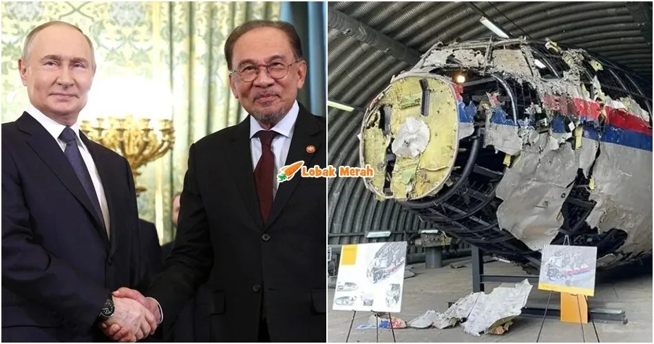 PMX Minta Penjelasan Putin Tentang Laporan Rusia Bertanggungjawab Tembak Jatuh MH17