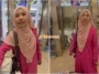 wanita bawa stroller bengang kemudahan lif