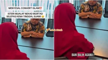 wanita mualaf ditinggal suami minta bantuan church