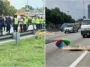 wanita tercampak dari van suami ditahan polis