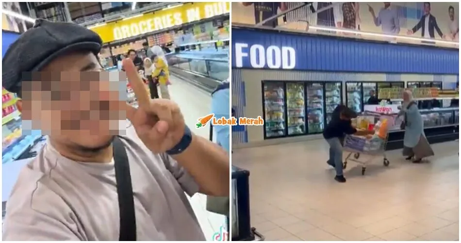 “Tiba-tiba ada content creator” – Netizen Syak Video Tular Suami Isteri Di Pasar Raya Hanya Propa