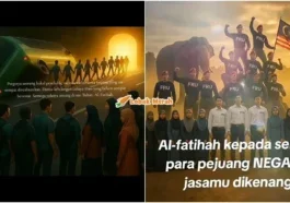 gambar AI nahas pelajar upsi