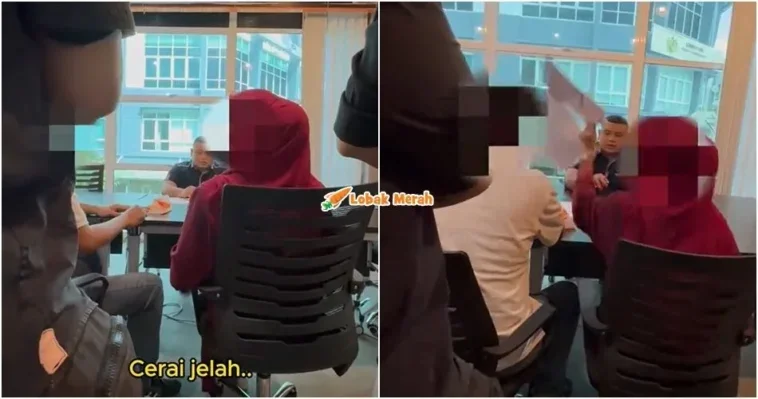 isteri tengking minta cerai