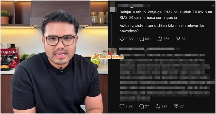 khairul aming realiti sebenar content creator
