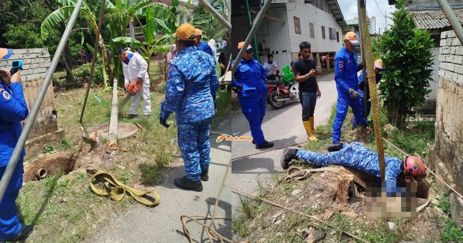 Lembu Korban Tak Sempat Disembelih Lepas Jatuh Perigi
