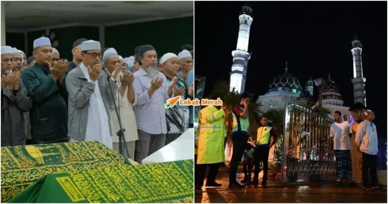 masjid hadhari jenazah disolatkan upsi