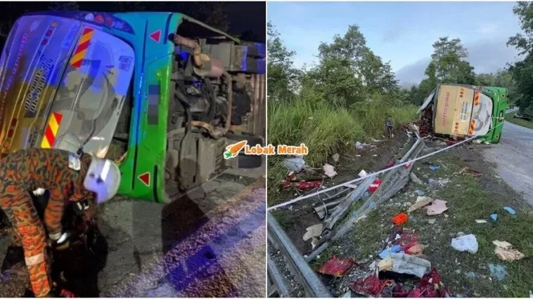 nahas bas pelajar upsi