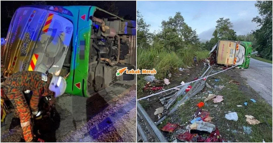 Nahas Bas Pelajar UPSI: Mangsa Keluar Sendiri Selamatkan Diri, Ada Yang Terc*mpak