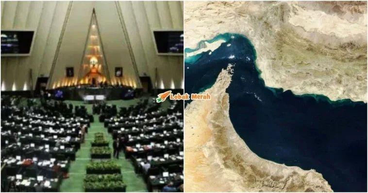 parlimen iran tutup selat hormuz