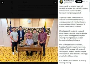rafizi ramli letak jawatan menteri ekonomi