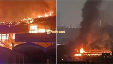 sm alam shah terbakar
