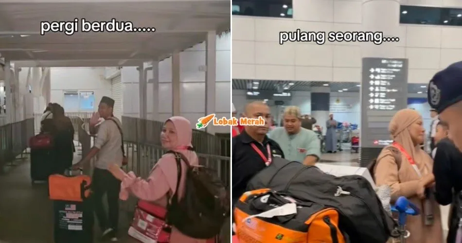 “Pergi berdua, balik seorang” – Suami Meninggal Dunia Di Tanah Suci