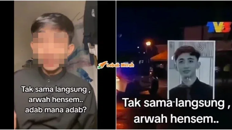tak sama persenda bahan lawak upsi wajah sama