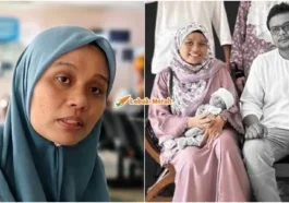 wanita kehilangan bayi dan suami jawab tohmahan netizen