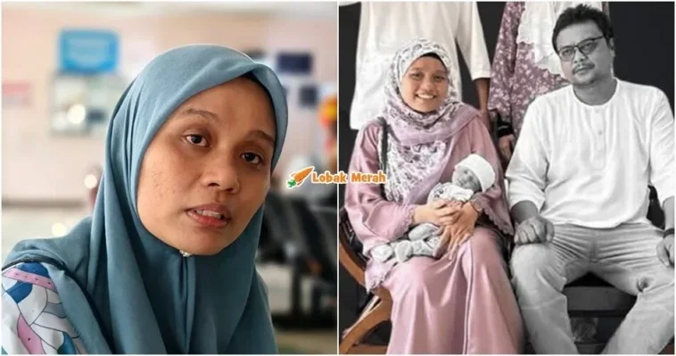 wanita kehilangan bayi dan suami jawab tohmahan netizen