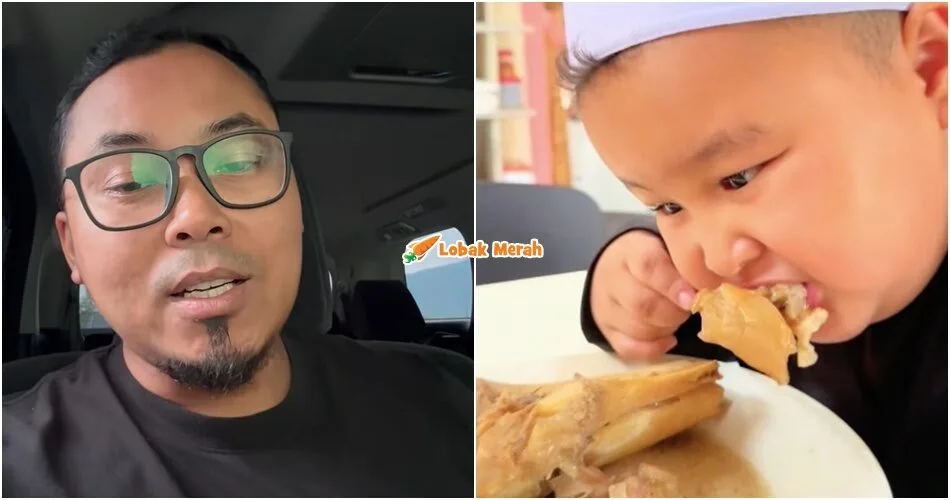 “Semua tu edit. Dia makan sihat” – Ditegur Saiz Badan Anak Besar Dari Usia, Bapa Abang Aji Tampil Tepis Dakwaan