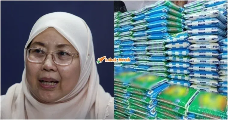 beras tempatan tak laku