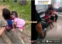 budak dua beradik ditemui tepi jalan