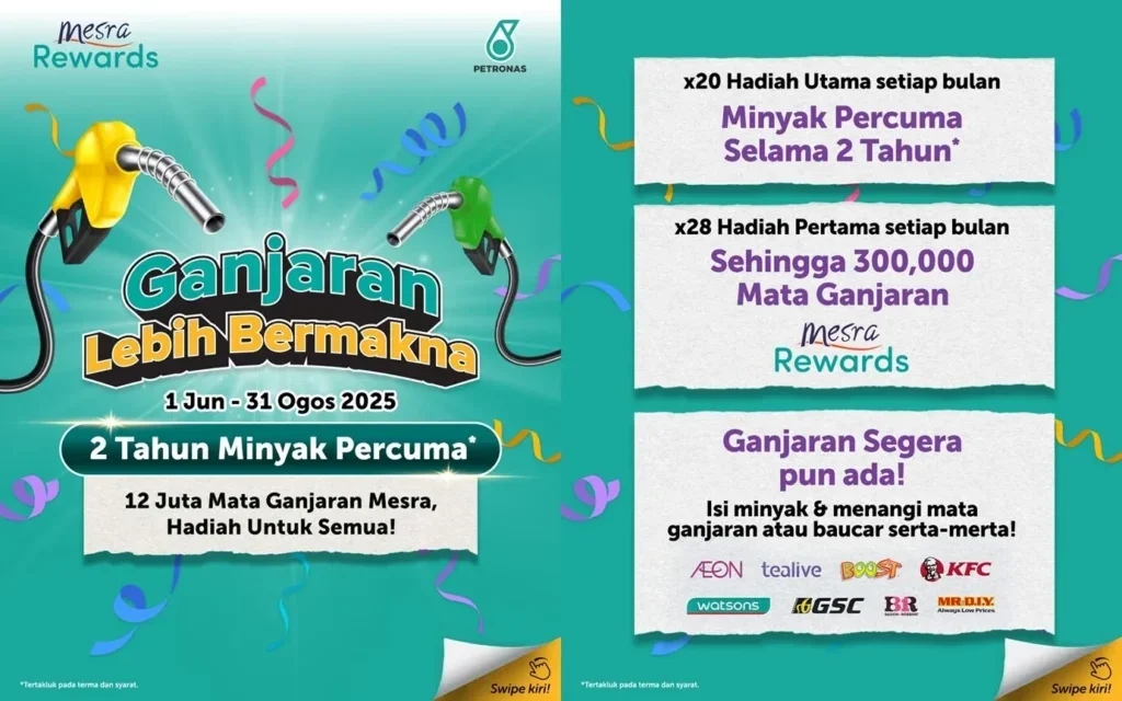 Nak Isi Minyak Free Dengan Kami? Sertai Peraduan Mini Lobak Merah x PETRONAS Sekarang!