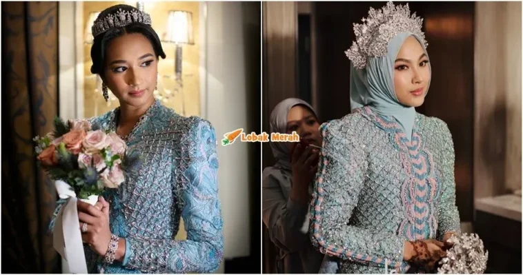 ezlisa loy ally mukhriz baju pengantin