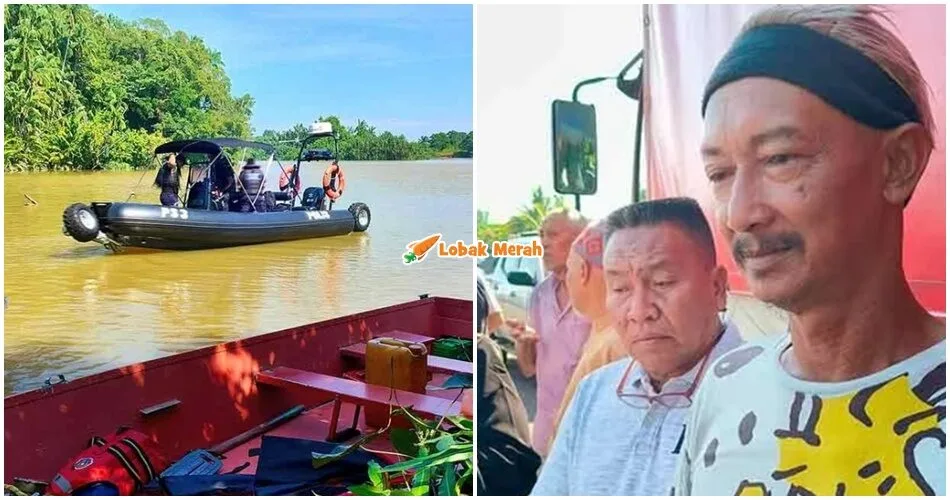 ft bapa anak hilang di sungai