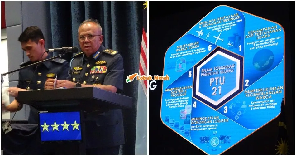 Panglima Tentera Udara Ke-21 Gariskan Enam Tonggak Utama Untuk Masa Depan TUDM