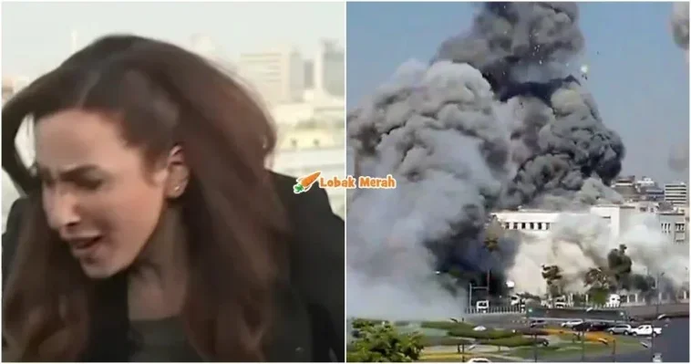 letupan di syria bedilan dari israel