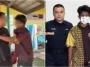 pelajar tumbuk guru mengaku salah