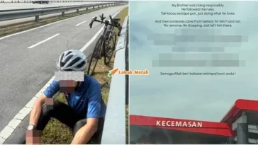 penunggang basikal dilanggar lari