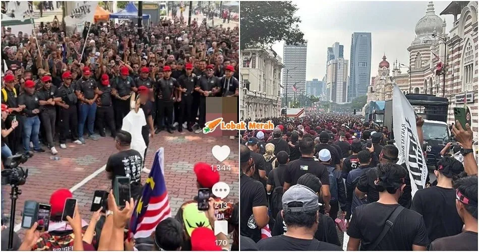 Tular Video Patung Mirip PMX Dis*bat Dalam Himpunan Turun Anwar, Polis Buka Kertas Siasatan