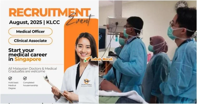 rekrut doktor malaysia ke singapura