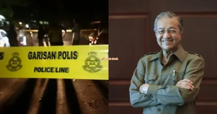 rumah cucu Tun Mahathir dipecah masuk