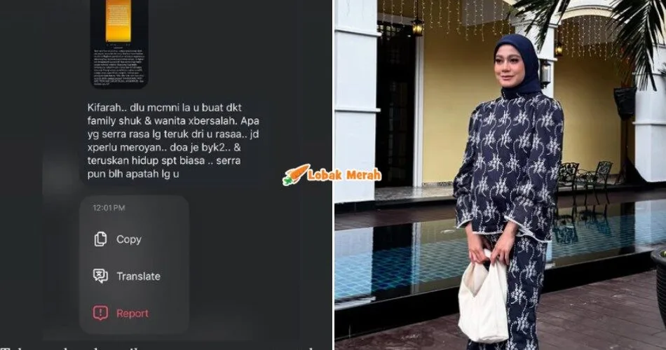“Tak payah nak petik nama..” – Fara Salleh Berang Netizen Dakwa Dia Alami ‘Kifarah’