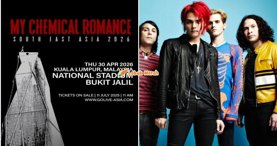 “App down, website down” – Penangan Konsert MCR, Ramai Berang Susah Beli Tiket