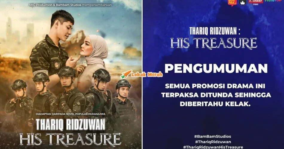Promosi Drama Thariq Ridzuwan: His Treasure Ditunda, Netizen Mula Berteka-teki?