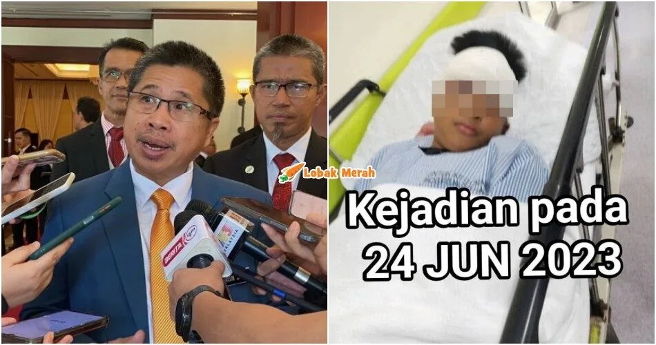 tiada kes buli terlanggar tiang