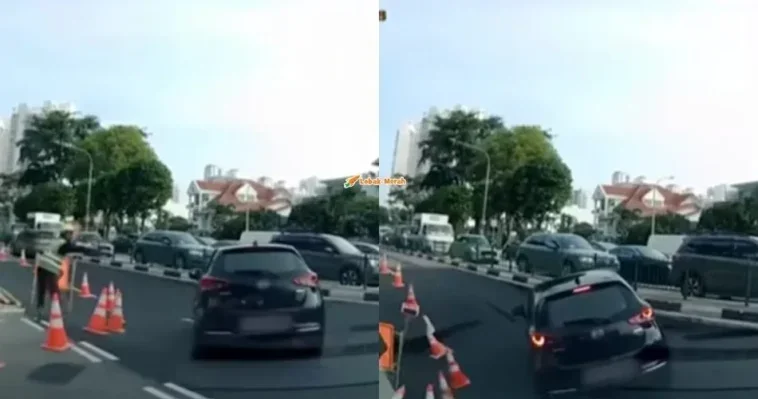 video detik detik kejadian sinkhole di singapura